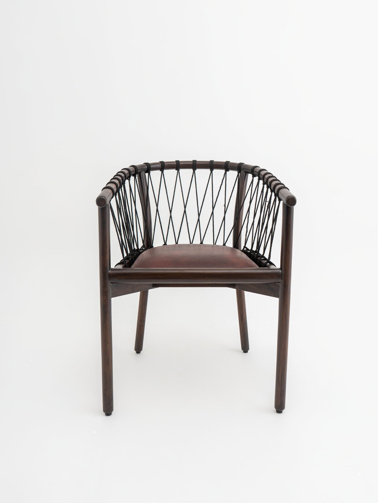 Vermillion Teak Chair