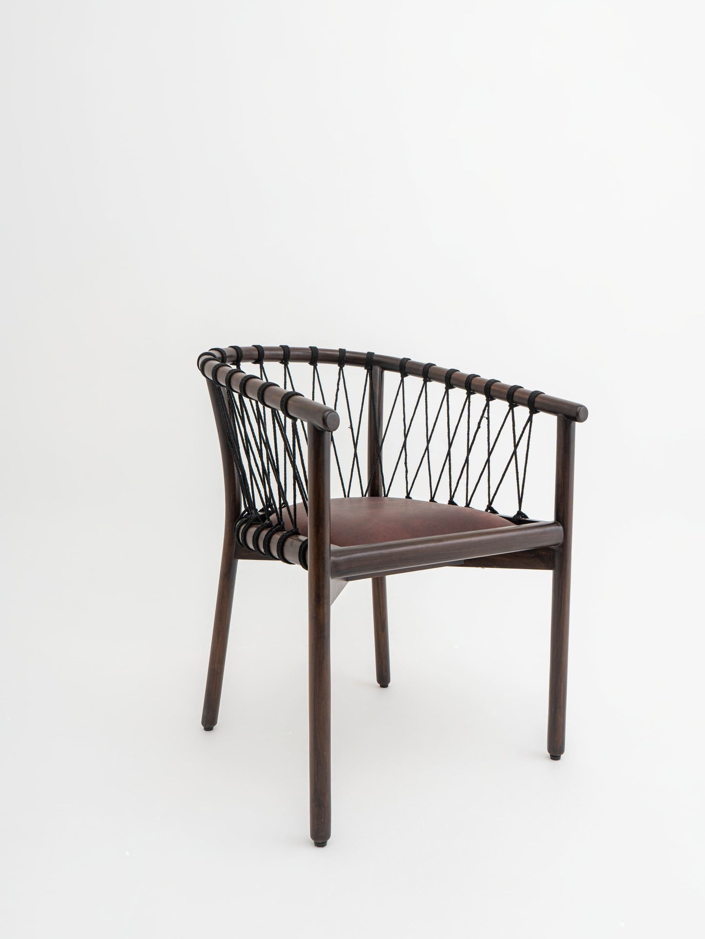 Vermillion Teak Chair