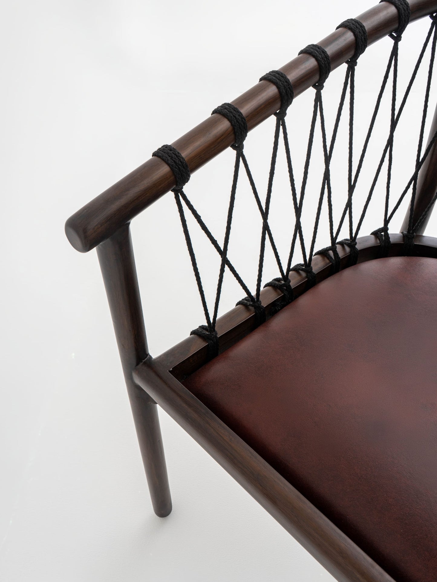 Vermillion Teak Chair