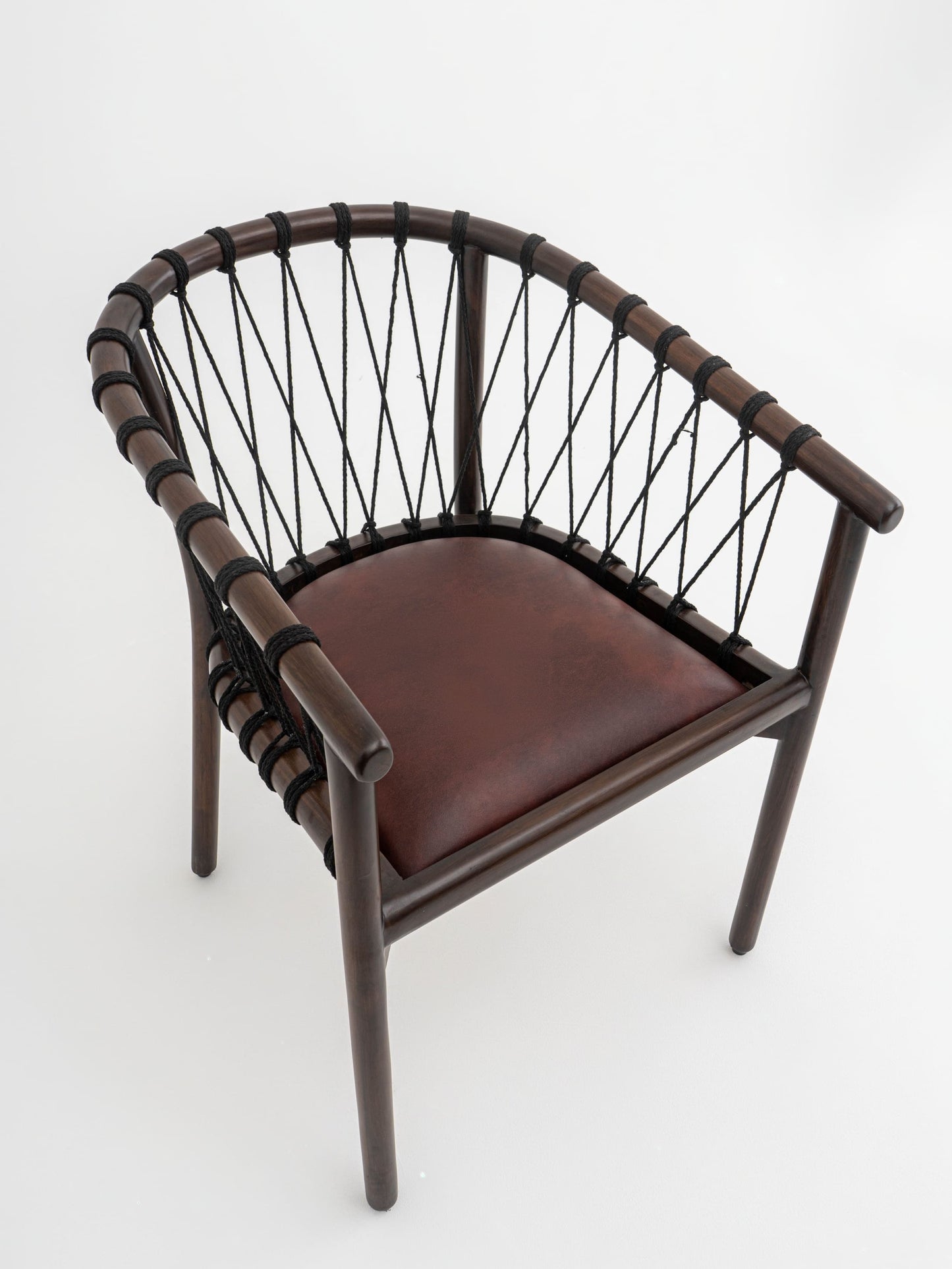 Vermillion Teak Chair