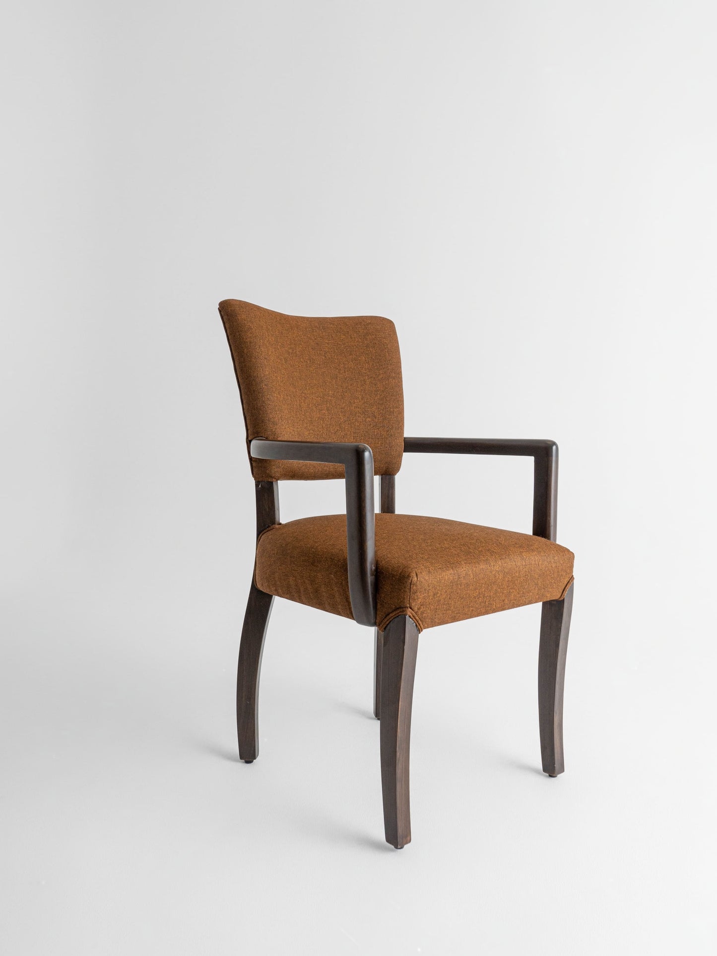 Caramel Teak Dining Chair
