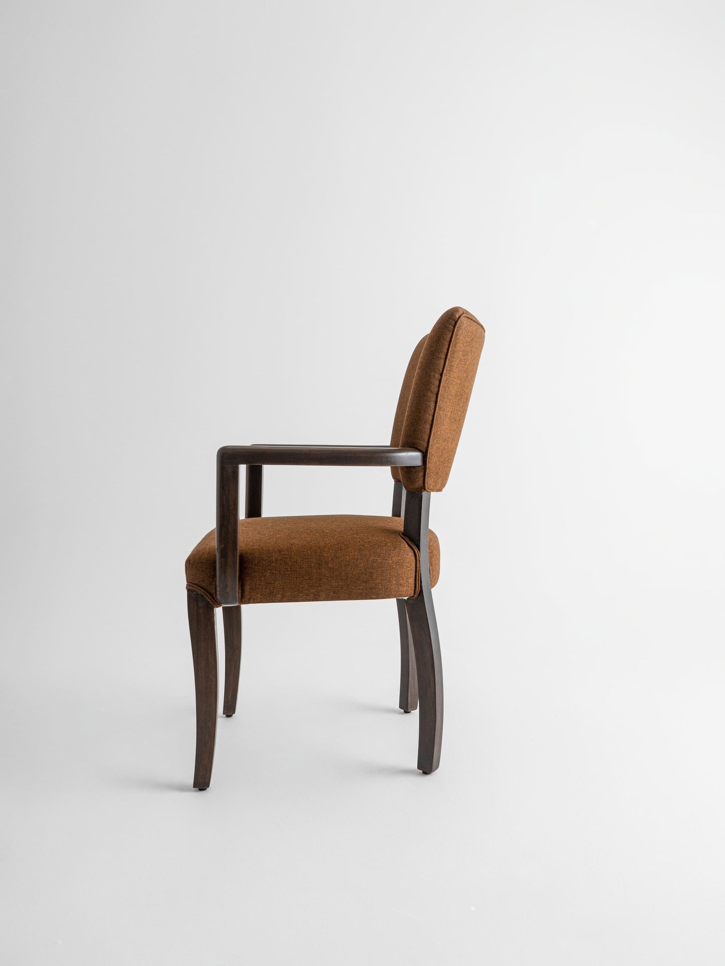 Caramel Teak Dining Chair