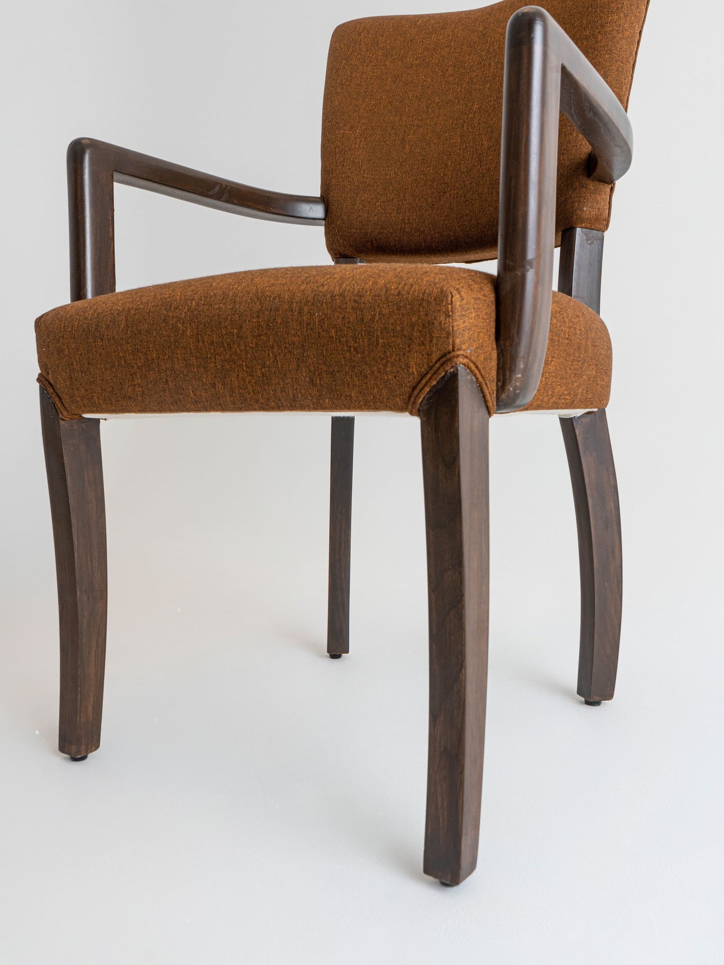 Caramel Teak Dining Chair